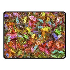 Echinopsis Terscheckii Cactus Motif Random Colored Pattern Fleece Blanket (small)