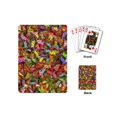 Echinopsis Terscheckii Cactus Motif Random Colored Pattern Playing Cards Single Design (mini)