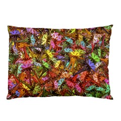 Echinopsis Terscheckii Cactus Motif Random Colored Pattern Pillow Case (Two Sides)