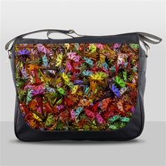 Echinopsis Terscheckii Cactus Motif Random Colored Pattern Messenger Bag