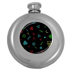 Amoled Round Hip Flask (5 Oz)