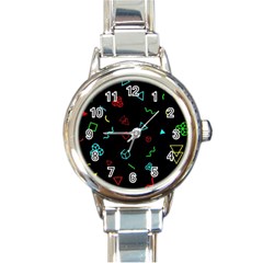 Amoled Round Italian Charm Watch by kyorashop23