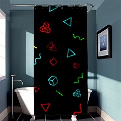 Amoled Shower Curtain 36  X 72  (stall)  by kyorashop23