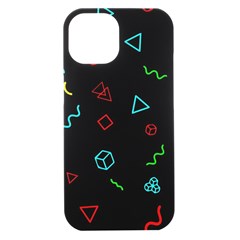 Amoled Iphone 15 Black Uv Print Pc Hardshell Case by kyorashop23