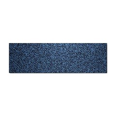 Blue Denim Fabric Sticker Bumper (10 Pack) by kyorashop23