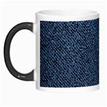 Blue Denim Fabric Morph Mug Left