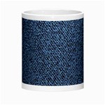 Blue Denim Fabric Morph Mug Center