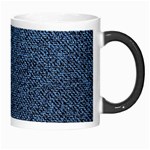 Blue Denim Fabric Morph Mug Right