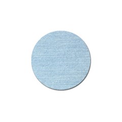 Blue Denim Texture, Macro Golf Ball Marker by kyorashop23