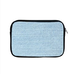 Blue Denim Texture, Macro Apple Macbook Pro 15  Zipper Case by kyorashop23