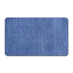 Blue Denim Magnet (rectangular)