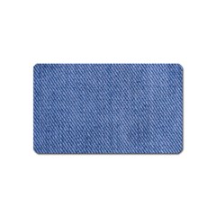 Blue Denim Magnet (name Card)