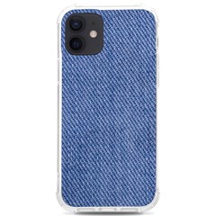 Blue Denim Iphone 12/12 Pro Tpu Uv Print Case by kyorashop23