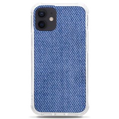 Blue Denim Iphone 12 Mini Tpu Uv Print Case	 by kyorashop23