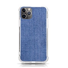 Blue Denim Iphone 11 Pro 5 8 Inch Tpu Uv Print Case by kyorashop23