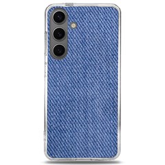 Blue Denim Samsung Galaxy S24 6 2 Inch Tpu Uv Case