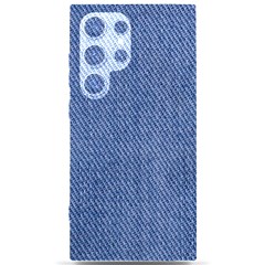 Blue Denim Samsung Galaxy S24 Ultra 6 9 Inch Black Tpu Uv Case