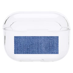 Blue Denim Hard Pc Airpods Pro Case by kyorashop23