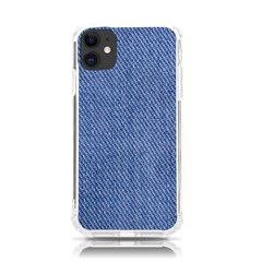 Blue Denim Iphone 11 Tpu Uv Print Case by kyorashop23