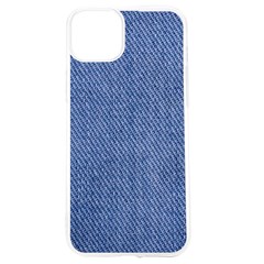 Blue Denim Iphone 15 Tpu Uv Print Case by kyorashop23