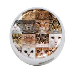 Breeds Of Cats Collage 4-port Usb Hub (two Sides) by kyorashop23