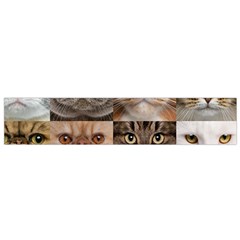 Breeds Of Cats Collage Small Premium Plush Fleece Scarf