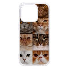 Breeds Of Cats Collage Iphone 14 Pro Tpu Uv Print Case by kyorashop23