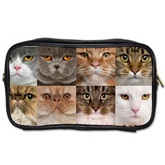 Breeds Of Cats Collage Toiletries Bag (one Side) by kyorashop23