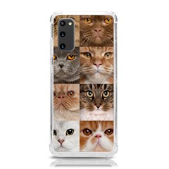 Breeds Of Cats Collage Samsung Galaxy S20 6 2 Inch Tpu Uv Case by kyorashop23