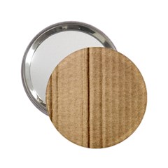 Brown Cardboard Texture Macro, Cardboard, Cardboard 2 25  Handbag Mirrors by kyorashop23