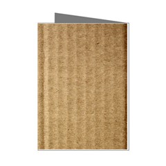 Brown Cardboard Texture Macro, Cardboard, Cardboard Mini Greeting Cards (pkg Of 8) by kyorashop23