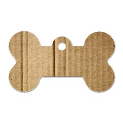 Brown Cardboard Texture Macro, Cardboard, Cardboard Dog Tag Bone (one Side) by kyorashop23