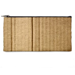 Brown Cardboard Texture Macro, Cardboard, Cardboard Pencil Case by kyorashop23