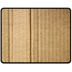 Brown Cardboard Texture Macro, Cardboard, Cardboard Fleece Blanket (medium) by kyorashop23