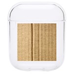 Brown Cardboard Texture Macro, Cardboard, Cardboard Hard PC AirPods 1/2 Case Front