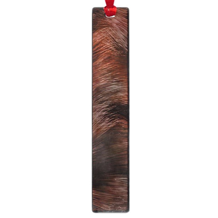 Brown Wool Texture Large Book Marks