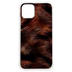 Brown Wool Texture Iphone 12/12 Pro Tpu Uv Print Case by kyorashop23