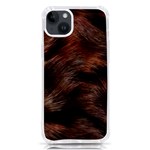 Brown Wool Texture iPhone 14 Plus TPU UV Print Case Front