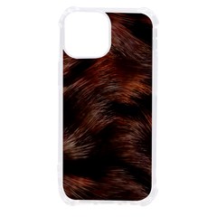 Brown Wool Texture Iphone 13 Mini Tpu Uv Print Case by kyorashop23