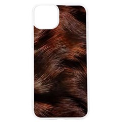 Brown Wool Texture Iphone 15 Pro Tpu Uv Print Case by kyorashop23