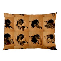 Carton, Brown Pillow Case (two Sides) by kyorashop23