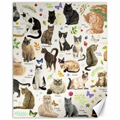 Cats, All, Collage, Cat Canvas 11  X 14  by kyorashop23