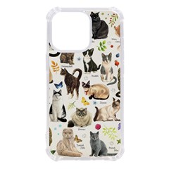 Cats, All, Collage, Cat Iphone 13 Pro Tpu Uv Print Case by kyorashop23