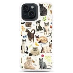 Cats, All, Collage, Cat Iphone 15 Plus Tpu Uv Print Case