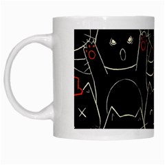 Catty White Mug