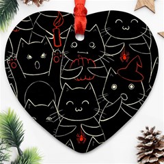 Catty Ornament (heart)