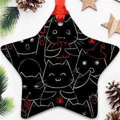 Catty Ornament (star)