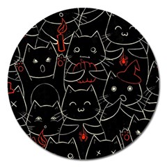 Catty Magnet 5  (round)