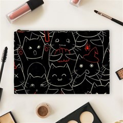 Catty Cosmetic Bag (large) by kyorashop23