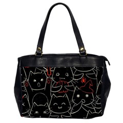 Catty Oversize Office Handbag (2 Sides) by kyorashop23